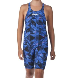 Combinaison De Natation Fille Arena Powerskin St 2.0 Full Body Dos Ouvert Turquoise / Orange