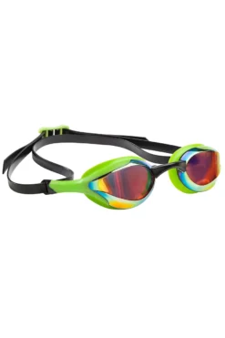 Lunettes De Natation Madwave Alien Mirror Rainbow Verte
