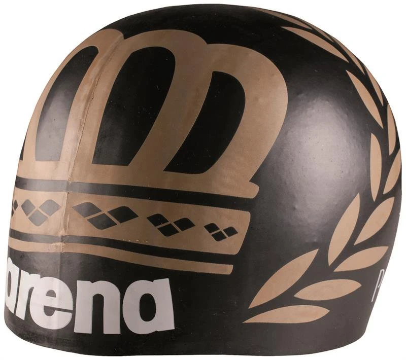 Bonnet Silicone De Natation Arena Poolish Moulded Black King 1 Bonnet Silicone De Natation Arena Poolish Moulded Black King