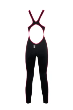Combinaison De Natation Eau Libre Femme Arena Powerskin R-Evo+ Open Water Dos Ouvert Black -Équipement De Natation 25108 503 w pwskin fbllob ow 006 b s