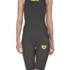 Combinaison De Natation Femme Arena Carbon Flex Vx Dos Ouvert Dark Grey / Fluo Red