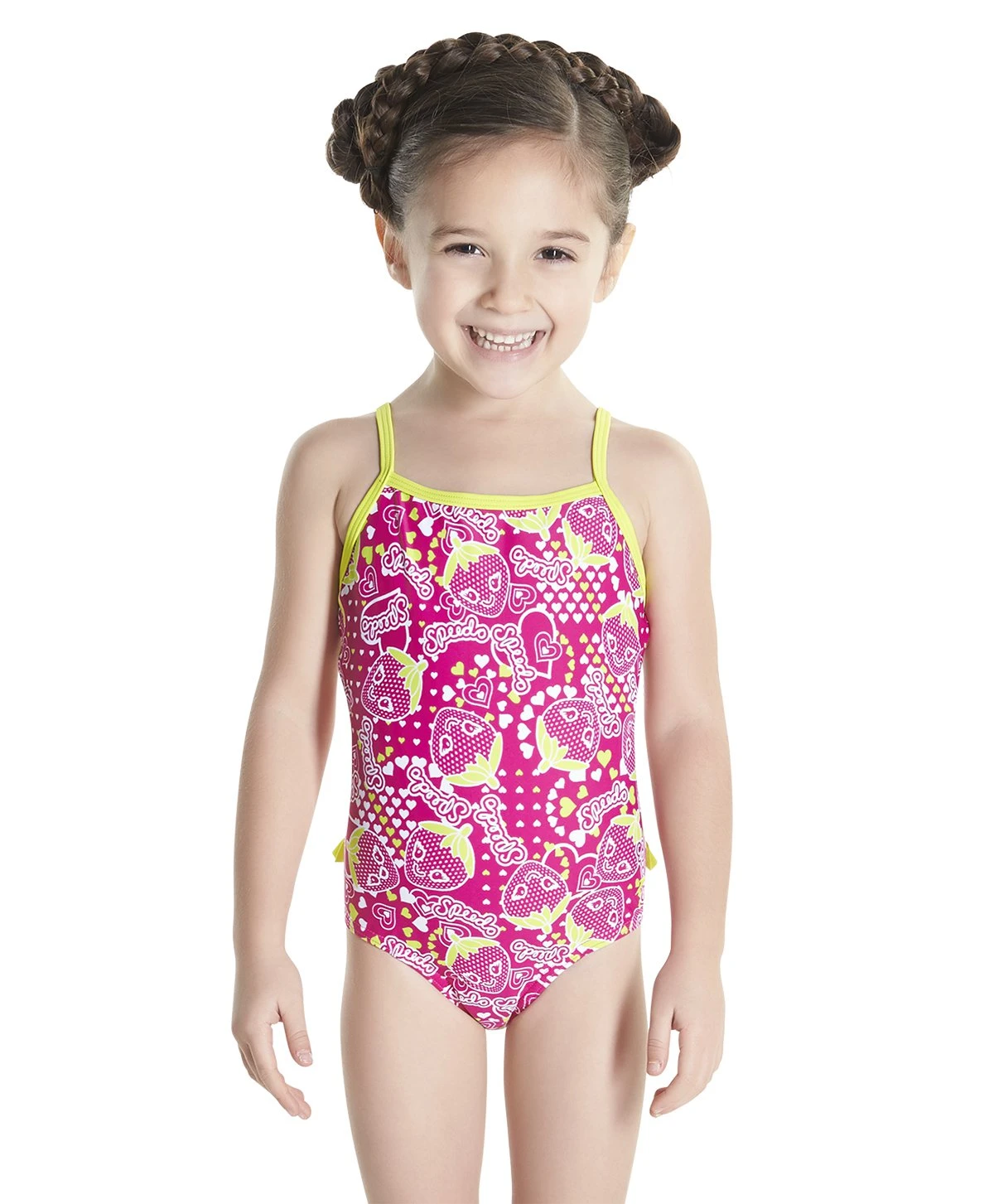 Maillot De Bain Speedo Enfant Fille Starfizz Frill Rose 972B845 1 Maillot De Bain Speedo Enfant Fille Starfizz Frill Rose 972B845