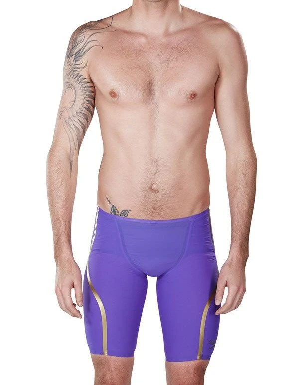 Combinaison De Natation Speedo Homme Lzr Racer X Purple / Gold 754B681 1 Combinaison De Natation Speedo Homme Lzr Racer X Purple / Gold 754B681