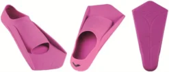 Palmes Courtes De Natation Silicone Arena Powerfin Hook Pink