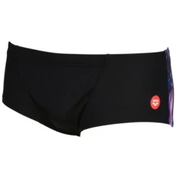 Maillot De Bain Arena Homme Crazy Placement -Équipement De Natation arena crazy placement low waist swim short black multi 005059 1 1120763