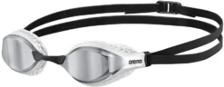 Lunettes De Compétition Natation Arena Air Speed Mirror White-Silver