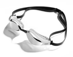 Lunettes De Compétition Natation Arena Air Speed Mirror White-Silver -Équipement De Natation arena airspeed mirror schwimmbrille silver white1920x1920 1