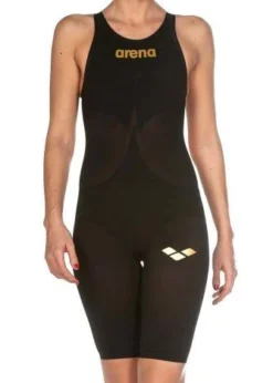 Combinaison De Natation Femme Arena Carbon Air Dos Ouvert Dark Grey / Black