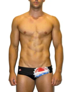 Maillot De Bain Homme Disseny Addict Noir