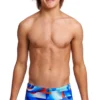 Maillot De Bain Funky Trunks Garçon Trunks - Battle Blue