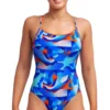 Maillot De Bain Funkita Femme Diamond Back - Battle Blue