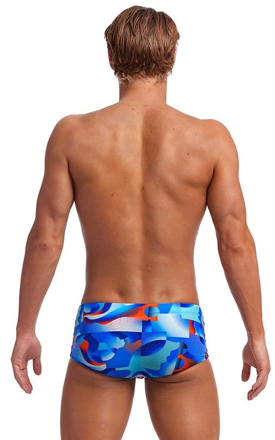 Maillot De Bain Funky Trunks Homme Classic - Battle Blue 2 Maillot De Bain Funky Trunks Homme Classic - Battle Blue – Image 2