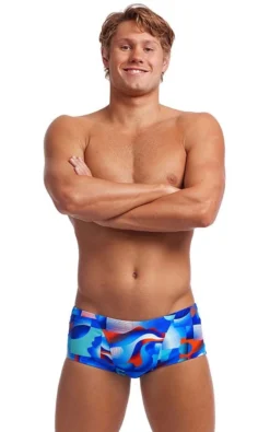 Maillot De Bain Funky Trunks Homme Classic - Battle Blue 5 Maillot De Bain Funky Trunks Homme Classic - Battle Blue -Équipement De Natation battle blue mens 3