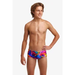 Maillot De Bain Funky Trunks Garçon Trunks - Solar Flares -Équipement De Natation boys solar f