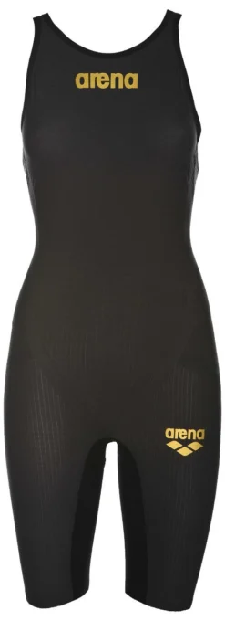 Combinaison De Natation Femme Arena Carbon Flex Vx Dos Ouvert Dark Grey / Black -Équipement De Natation carbon flex vx dark grey 01