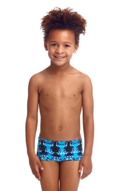 Maillot De Bain Funky Trunks Enfant Garçon Dive Master Bleu