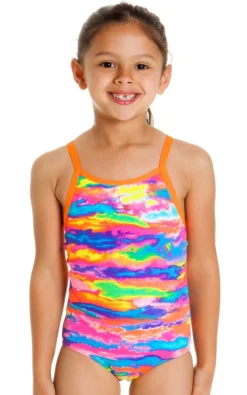 Maillot De Bain Funkita Enfant Fille Hot Wash Multicolore
