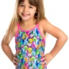 Maillot De Bain Funkita Enfant Fille Bang Bang Budgie Multicolore