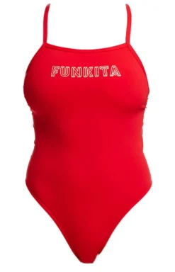 Maillot De Bain Funkita Femme Tie Me Tight - Fire -Équipement De Natation fks001l02598 4