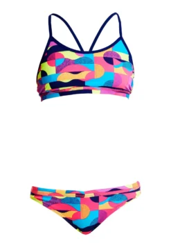 Maillot De Bain Funkita 2 Pièces Fille Mad Mist Rose -Équipement De Natation fs02g mad mist 1699 0 scaled