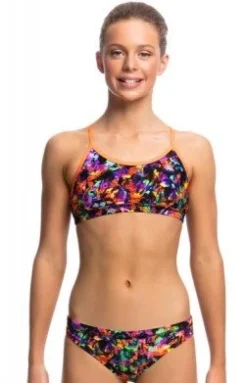 Maillot De Bain Funkita 2 Pièces Fille Predator Party Multicolore