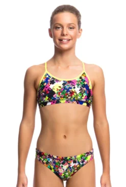 Maillot De Bain Funkita 2 Pièces Fille Princess Cut Multicolore