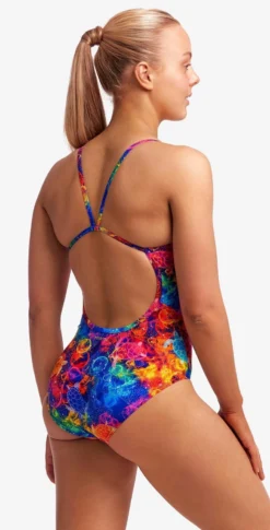 Maillot De Bain Funkita Femme Single Strap - Ocean Galaxy -Équipement De Natation fs15l71552 4