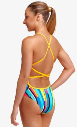 Maillot De Bain Funkita Fille Strapped In - Winning Streak -Équipement De Natation fs38g71481 4