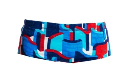 Maillot De Bain Funky Trunks Garçon Block Rock Bleu -Équipement De Natation ft32b block rock 0811 0