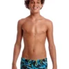 Maillot De Bain Funky Trunks Garçon Sucker Punch Noir
