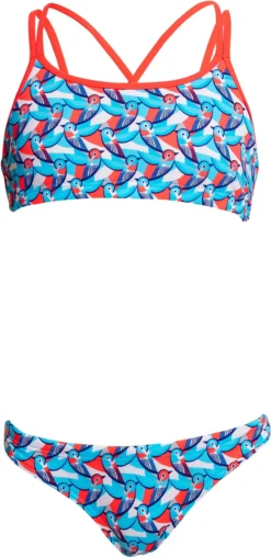 Maillot De Bain Funkita 2 Pièces Fille Swallowed Up Bleu -Équipement De Natation funkita criss cross zweiteiliger bikini m dchen swallowed up1920x1920 scaled