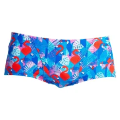Maillot De Bain Funky Trunks Garçon Flaming Vegas Bleu -Équipement De Natation funky trunks classic 2 0