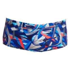 Maillot De Bain Funky Trunks Garçon Futurismo Bleu -Équipement De Natation funky trunks classic 4 0