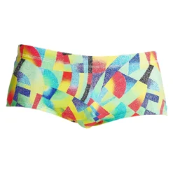 Maillot De Bain Funky Trunks Garçon Point Break Vert -Équipement De Natation funky trunks plain front 4 0
