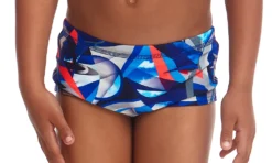 Maillot De Bain Funky Trunks Enfant Garçon Futurismo Bleu -Équipement De Natation futurismo 17