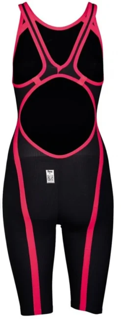 Combinaison De Natation Femme Arena Carbon Flex Vx Dos Ouvert Dark Grey / Fluo Red -Équipement De Natation fx face b