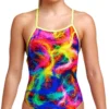 Maillot De Bain Funkita Fille Strapped In - Solar Flares