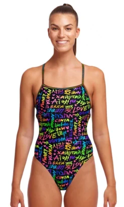 Maillot De Bain Funkita Femme Strapped In - Love Funky