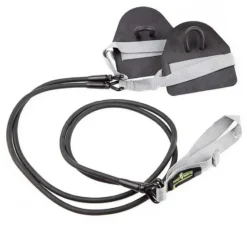 Matériel D'entraînement, Musculation Hors De L'eau Madwave Elastiques Avec Plaquettes Grise