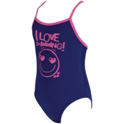 Maillot De Bain Arena Fille Lovely Kids Navy