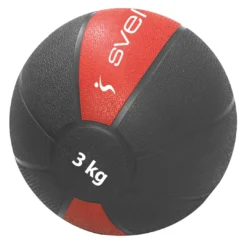 Renforcement Musculaire Sveltus Medecine Ball 3 KG Rouge
