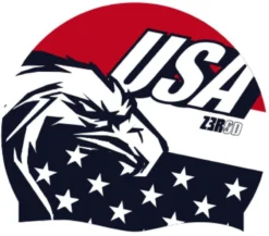 Bonnet Silicone De Natation Zerod National Pride - USA