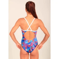 Maillot De Bain De Natation Femme Mako Nereid Coral Blue -Équipement De Natation nereid coral blue3
