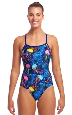 Maillot De Bain Funkita Femme Single Strap - Schwimma Stinga