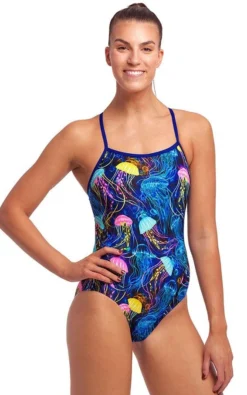 Maillot De Bain Funkita Femme Single Strap - Schwimma Stinga -Équipement De Natation schwimma ladies 1