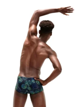 Maillot De Bain Homme SPEEDO Allover Digital 17cm Briefs - Jellyfish Glows -Équipement De Natation sp3 7