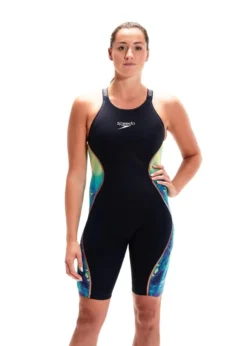 Combinaison Femme SPEEDO Fastskin LZR Pure Intent Dos Ouvert - Cosmic Storm -Équipement De Natation sp3 9