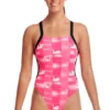 Maillot De Bain Funkita Femme Brace Free Swan Lake Rose