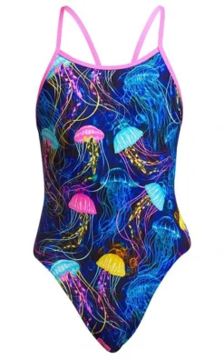Maillot De Bain Funkita Fille Single Strap - Schwimma Stinga -Équipement De Natation swimma girls3