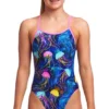 Maillot De Bain Funkita Fille Single Strap - Schwimma Stinga